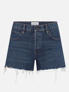 Frame Denim The Long Hang Jean Shorts in “Goose” wash - Size 24